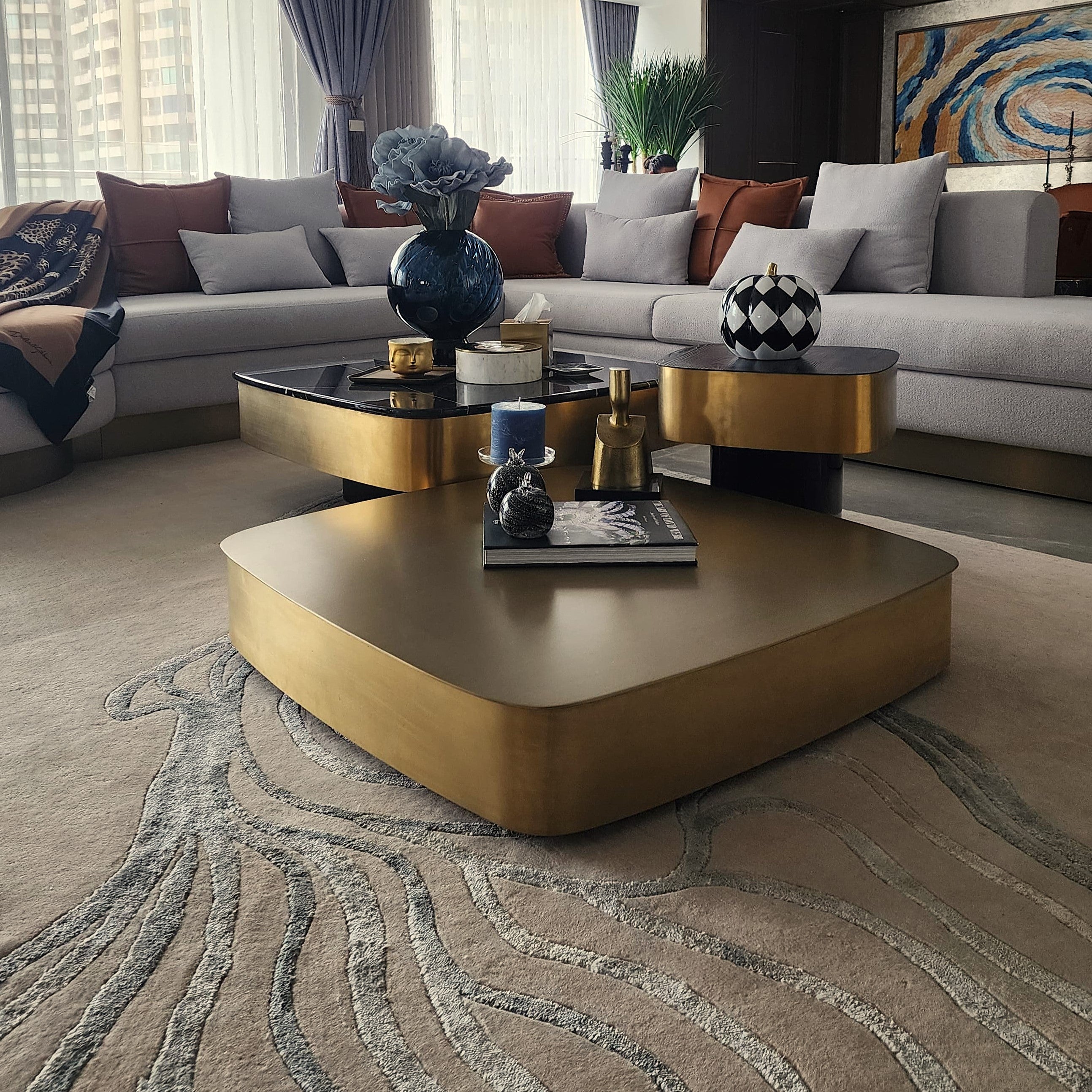 Crane Coffee Tables (Set of 3)