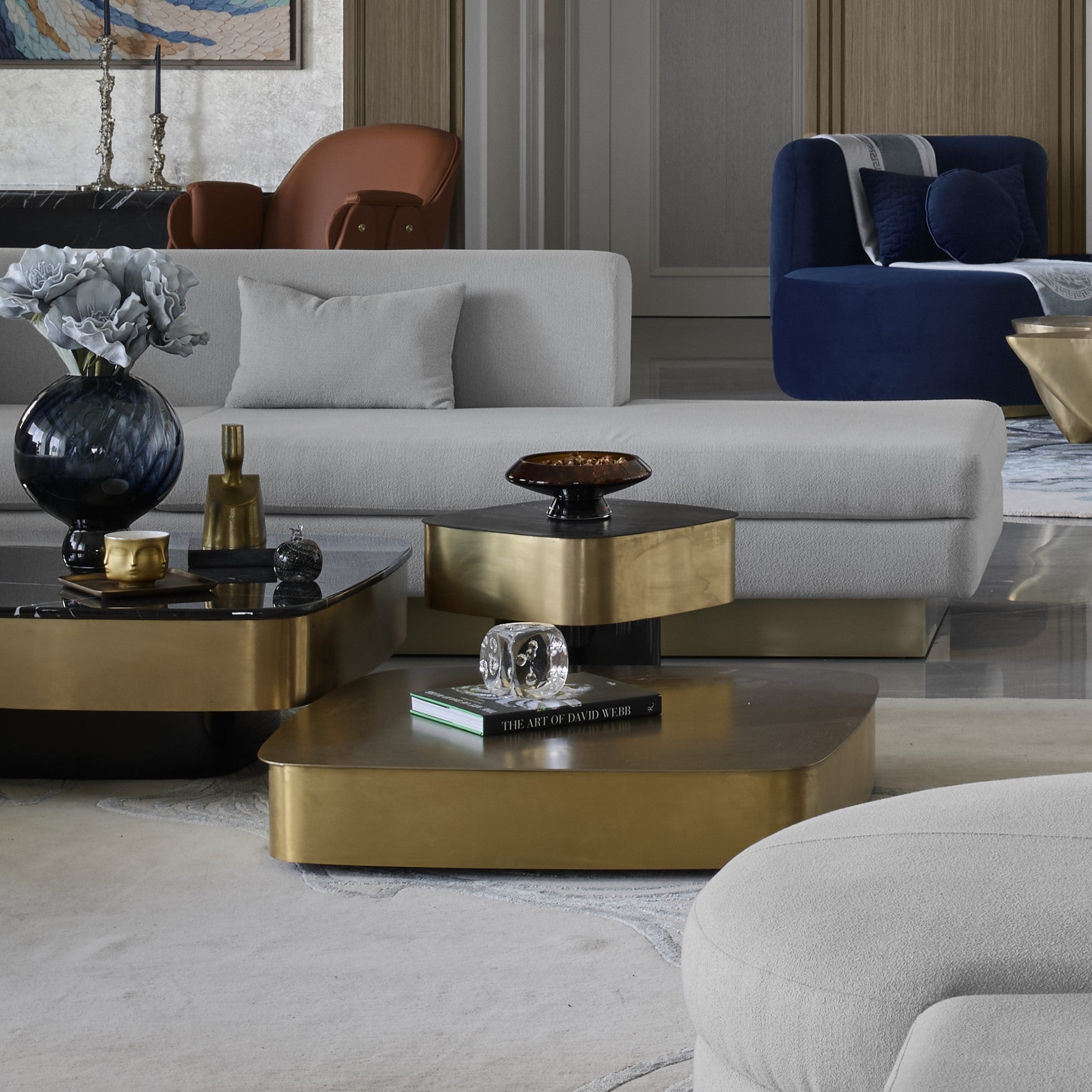 Crane Coffee Tables (Set of 3)