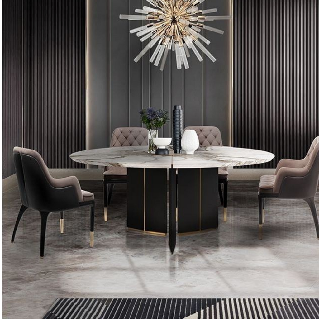 Dual Tone Bucket Dining Chair