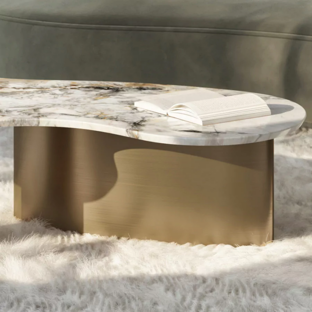 Golden Amoeba Coffee Table