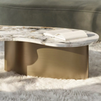 Golden Amoeba Coffee Table