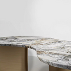 Golden Amoeba Coffee Table