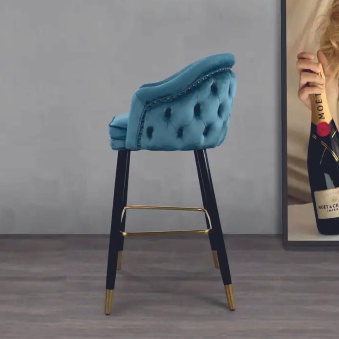 Lapize Lazuli Bar Stool