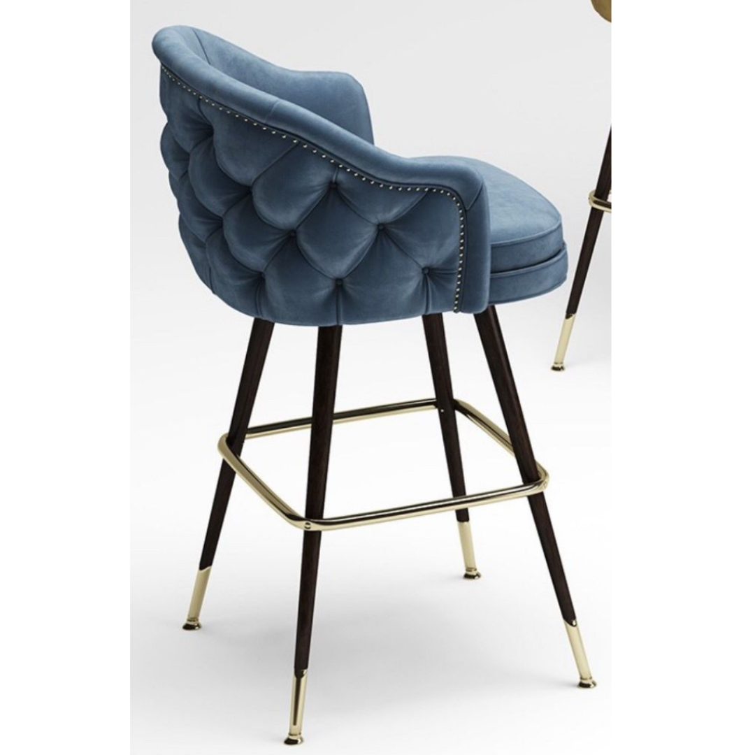 Lapize Lazuli Bar Stool