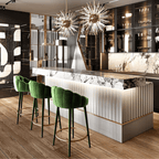 Lilies Bar Stool