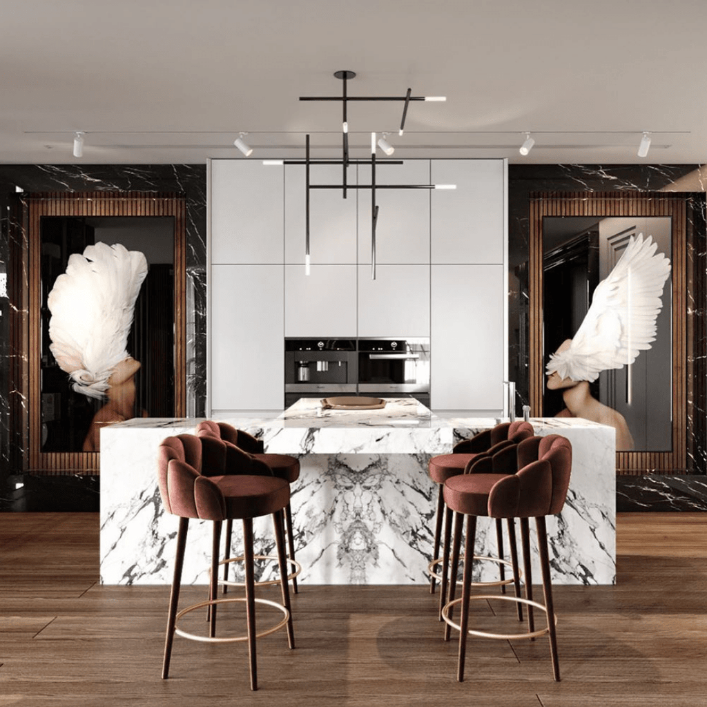 Lilies Bar Stool