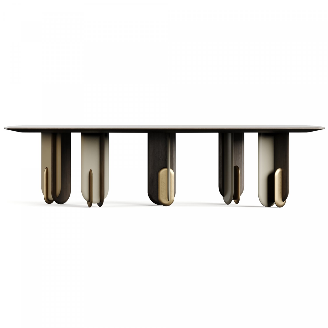 Lumin Ledge Dining Table (6-8 Seater)