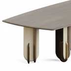 Lumin Ledge Dining Table (6-8 Seater)