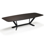Metallic Nook Dining Table (6-8 Seater)