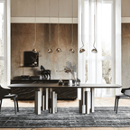 Metropolitian Mix Dining Table (6-8 Seater)