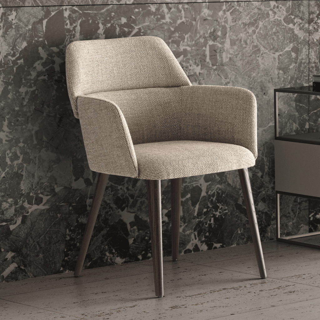 Mid Century Velvet Dining Chair