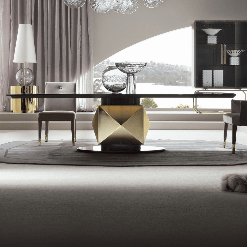 Modern Marvel Dining Table (6-8 Seater)