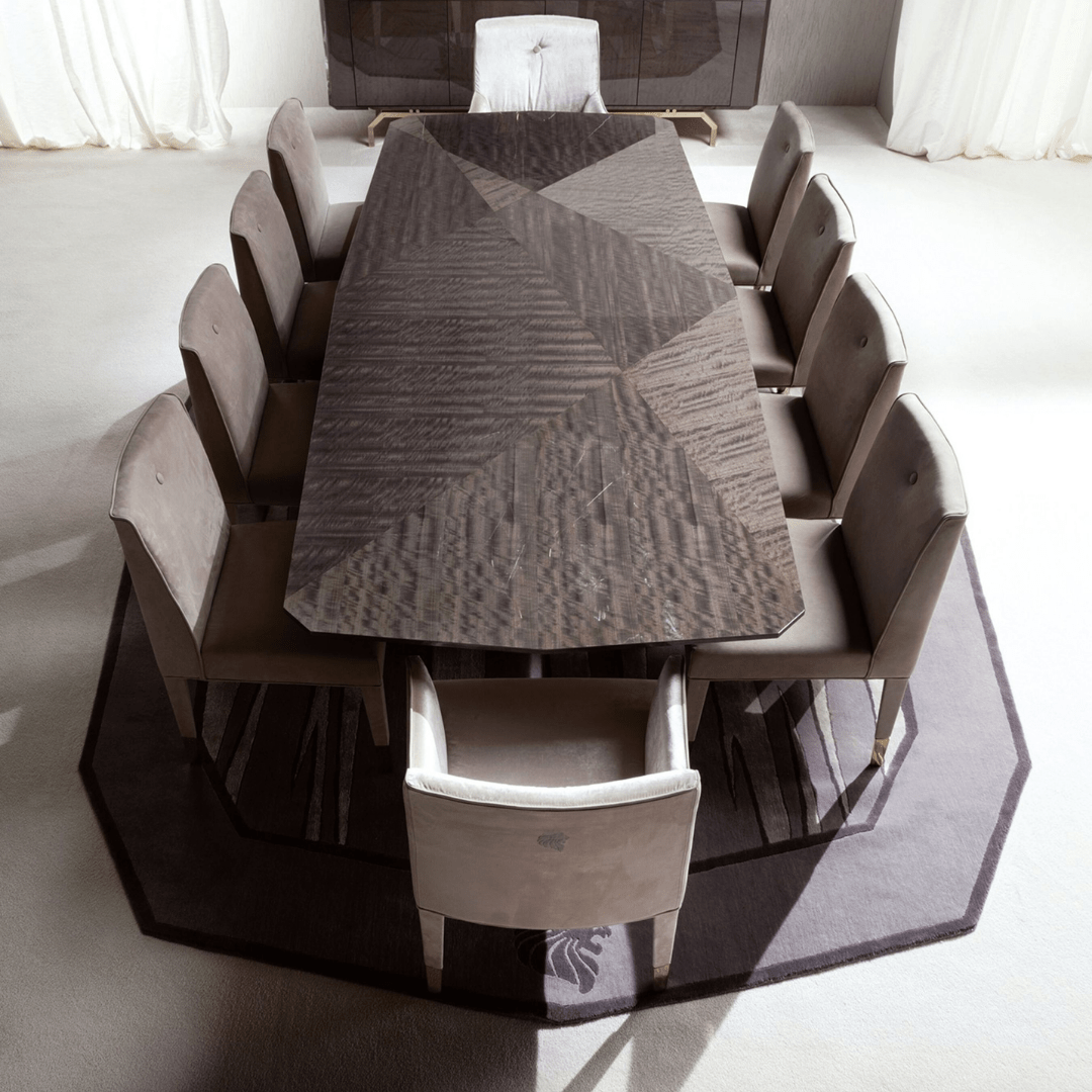 Modern Marvel Dining Table (6-8 Seater)