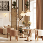 Luxe Lattice Dining Chair