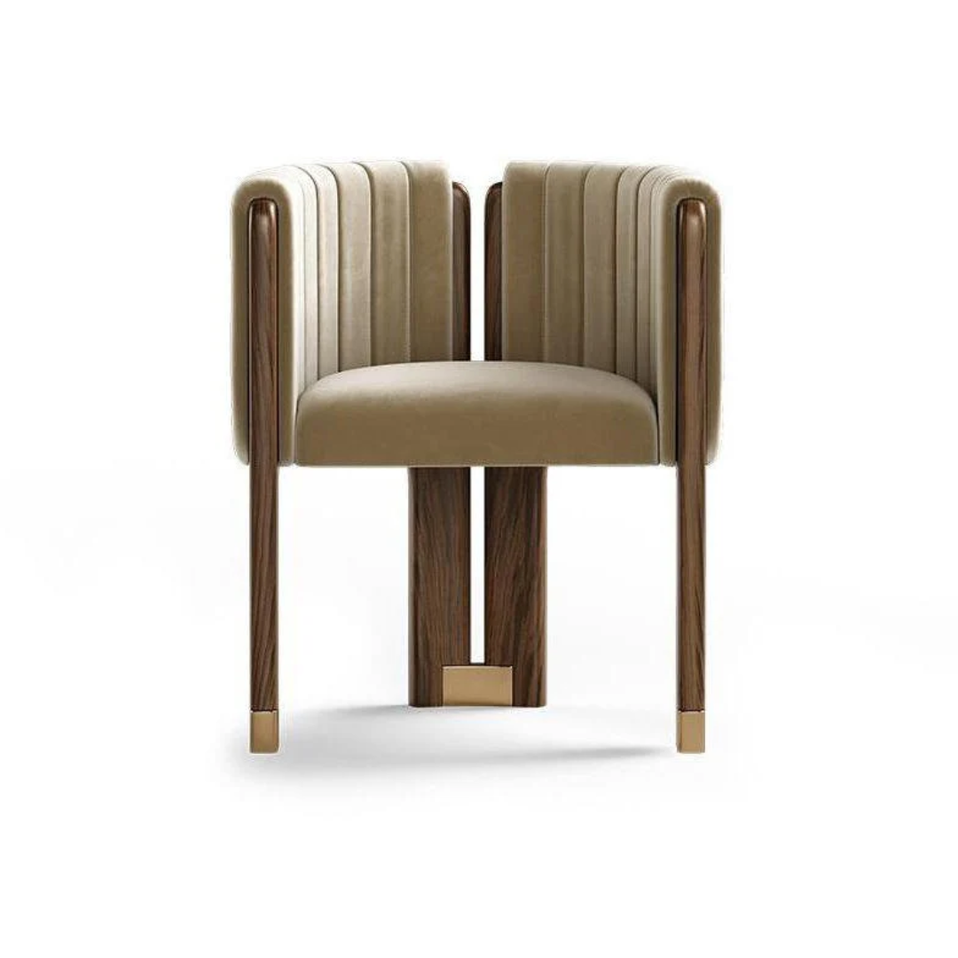 Luxe Lattice Dining Chair