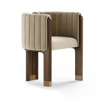 Luxe Lattice Dining Chair
