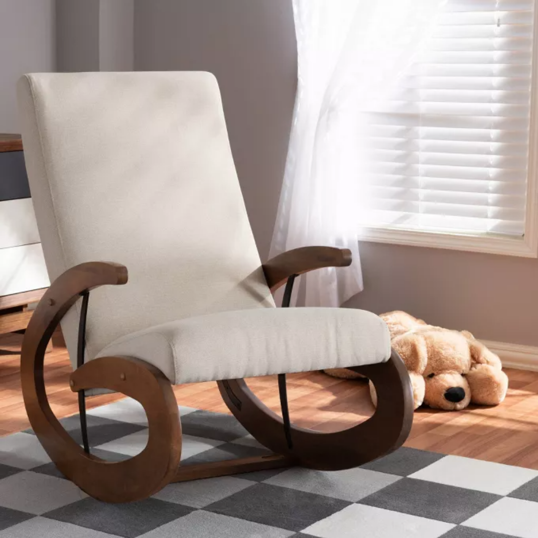 Rustic Curve Rocking Chair
