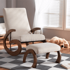 Rustic Curve Rocking Chair