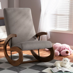 Rustic Curve Rocking Chair