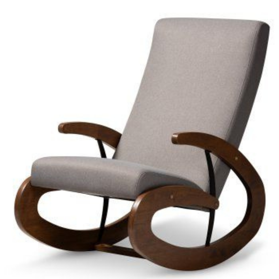 Rustic Curve Rocking Chair