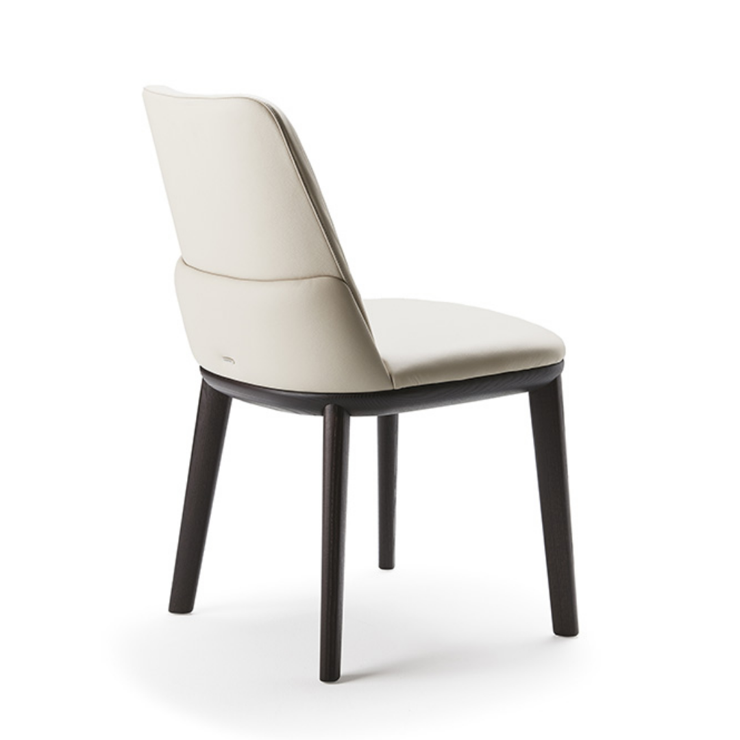 Rustic Linen Dining Chair