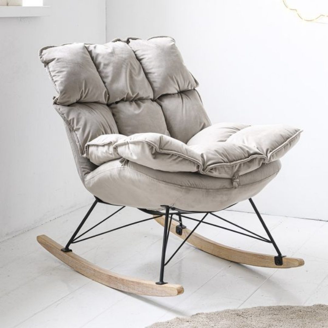 Serene Swivel Rocking Chair