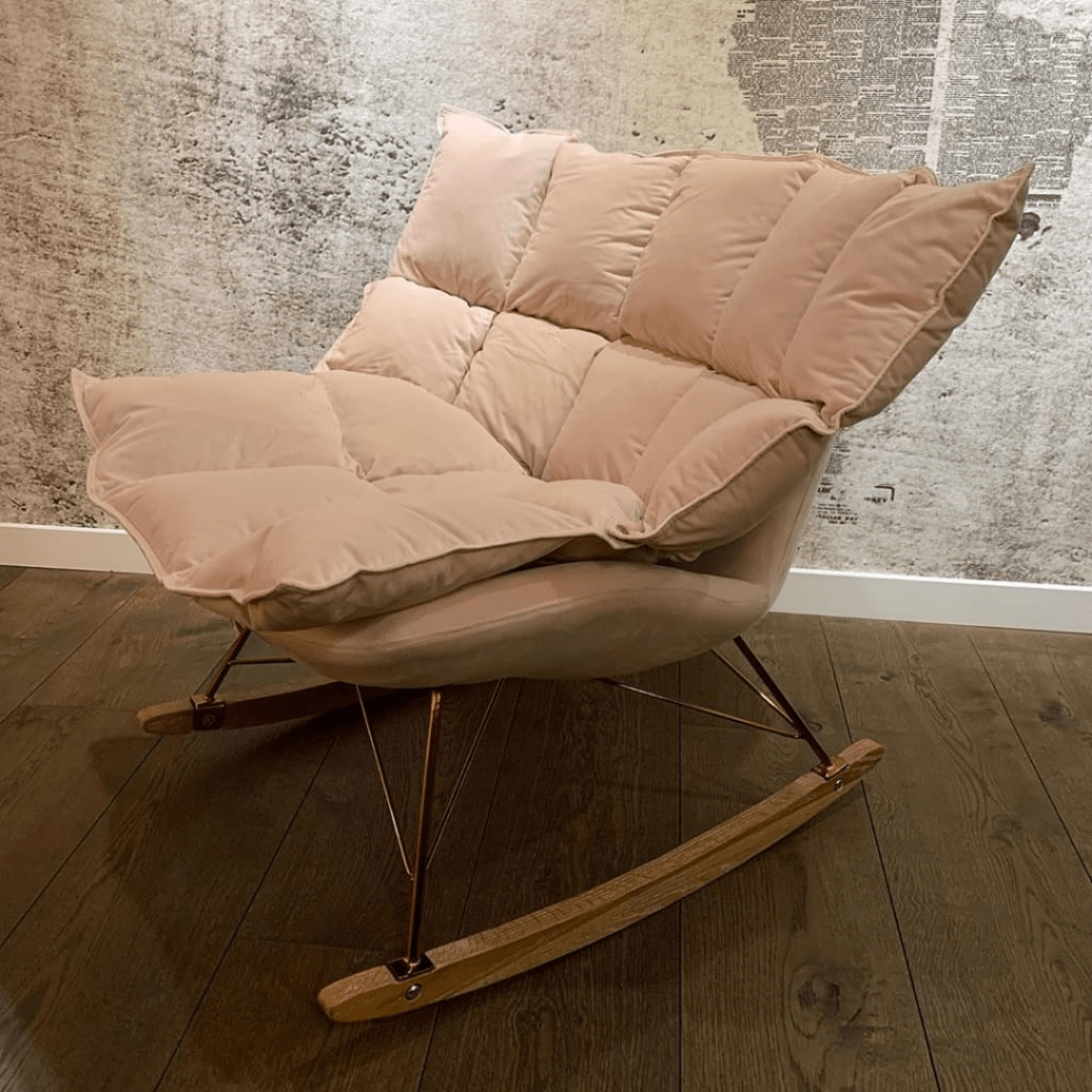 Serene Swivel Rocking Chair