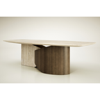 Svelte Slope Dining Table (6-8 Seater)