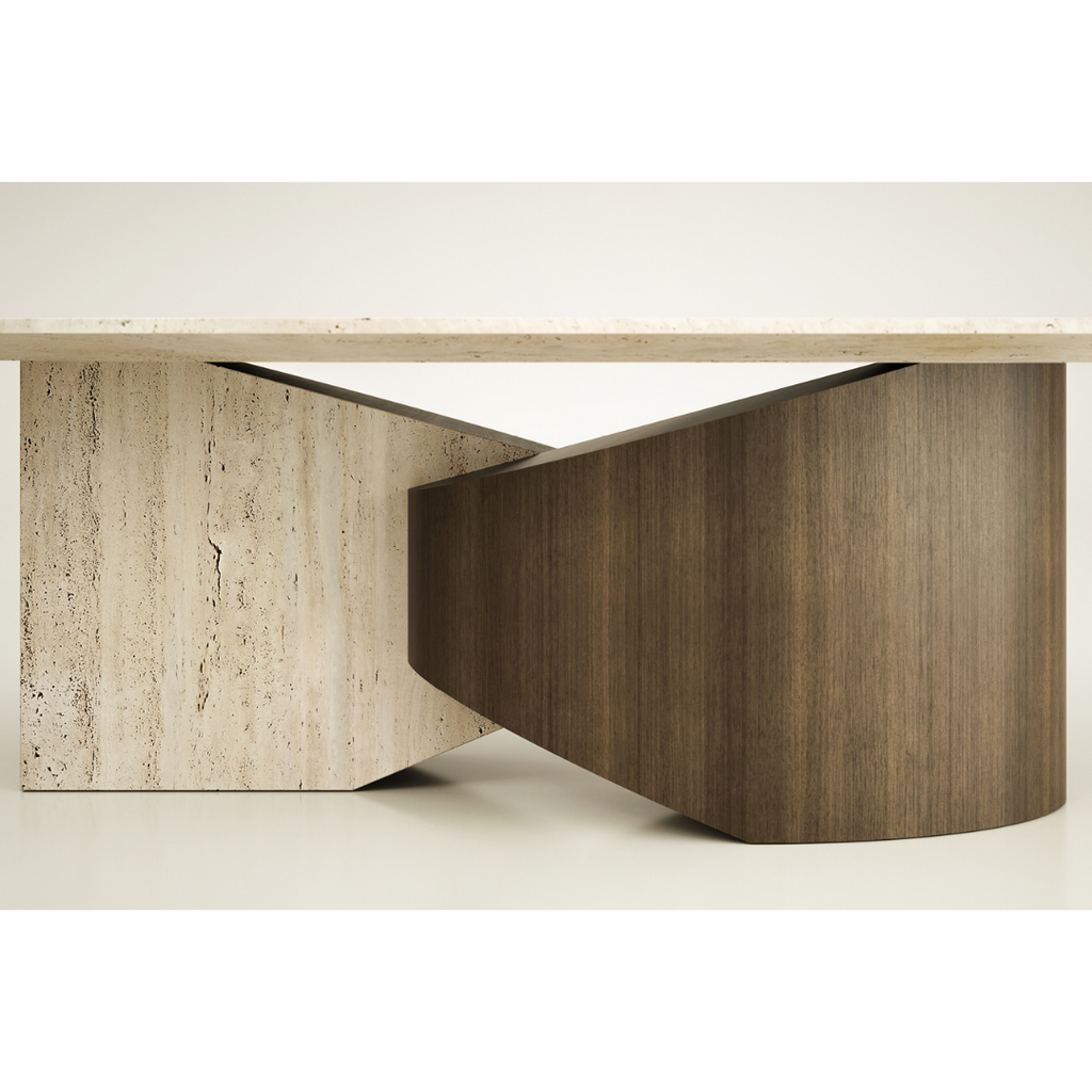 Svelte Slope Dining Table (6-8 Seater)