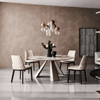 Tri-Legged Dining Table (4-6 Seater)