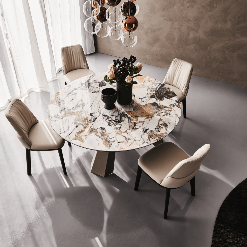 Tri-Legged Dining Table (4-6 Seater)