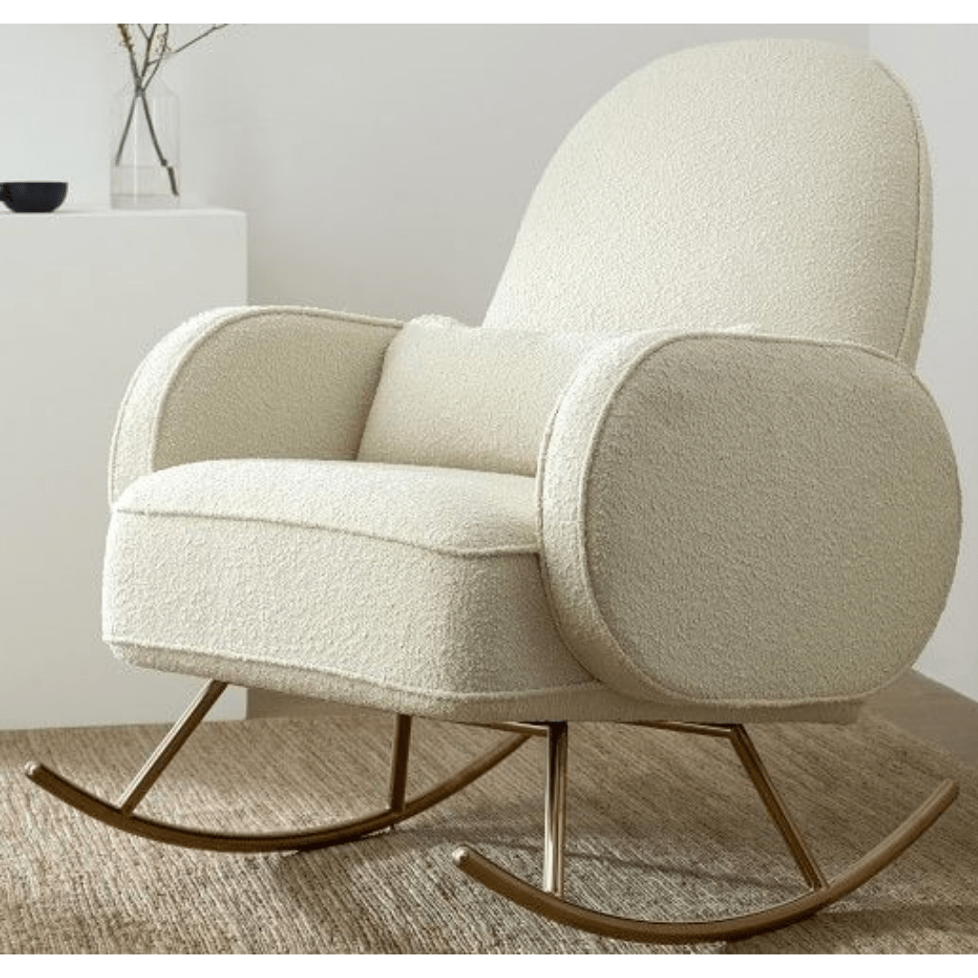 Velvet Majesty Rocking Chair