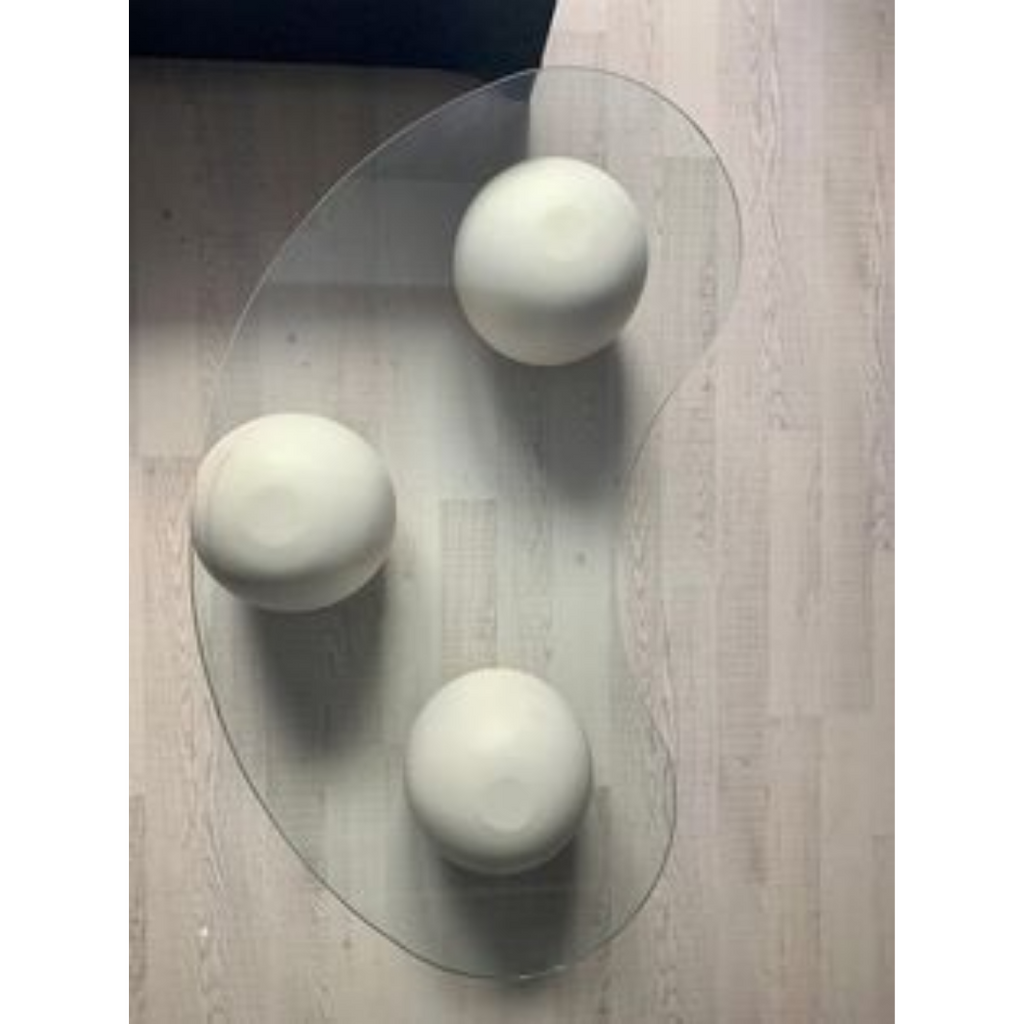 Wooden Spheres Coffee Table