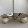 Wooden Spheres Coffee Table