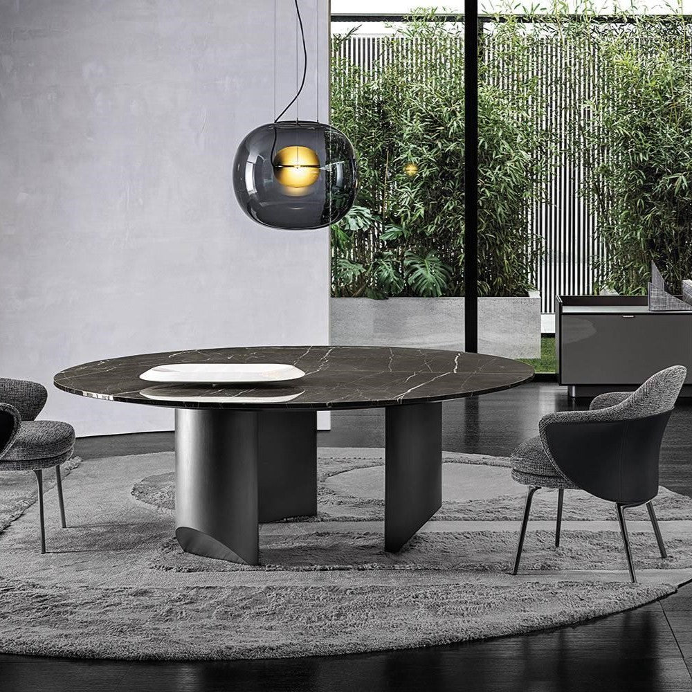 Minimalist Curve Dining Table (6-8 Seater)