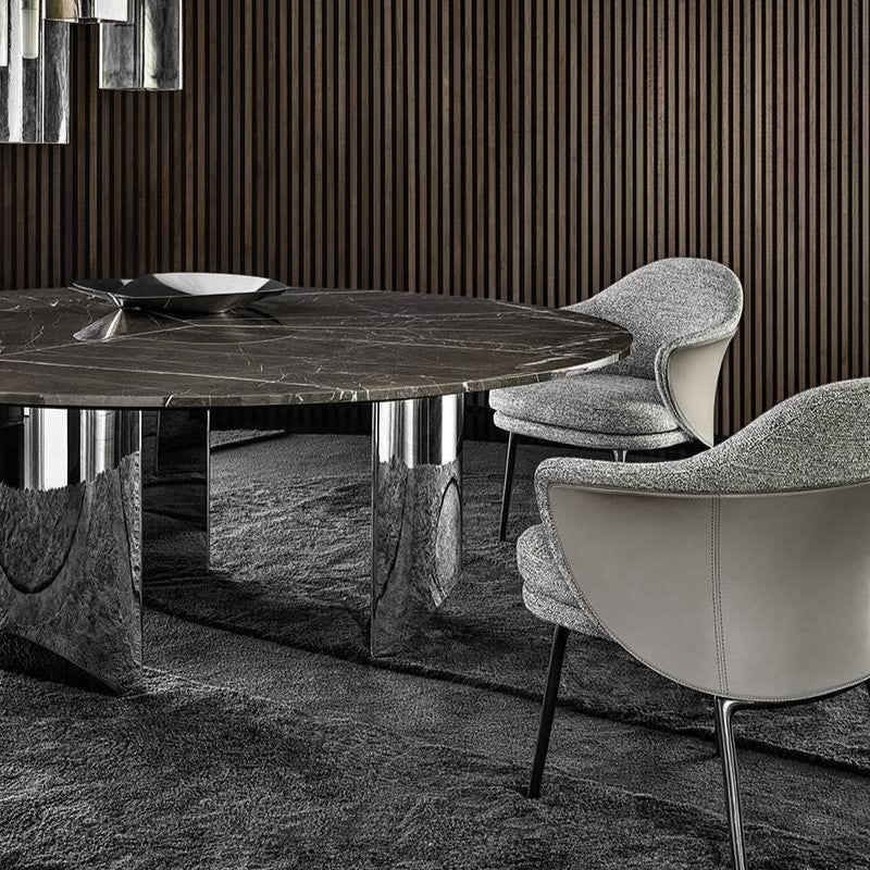 Minimalist Curve Dining Table (6-8 Seater)